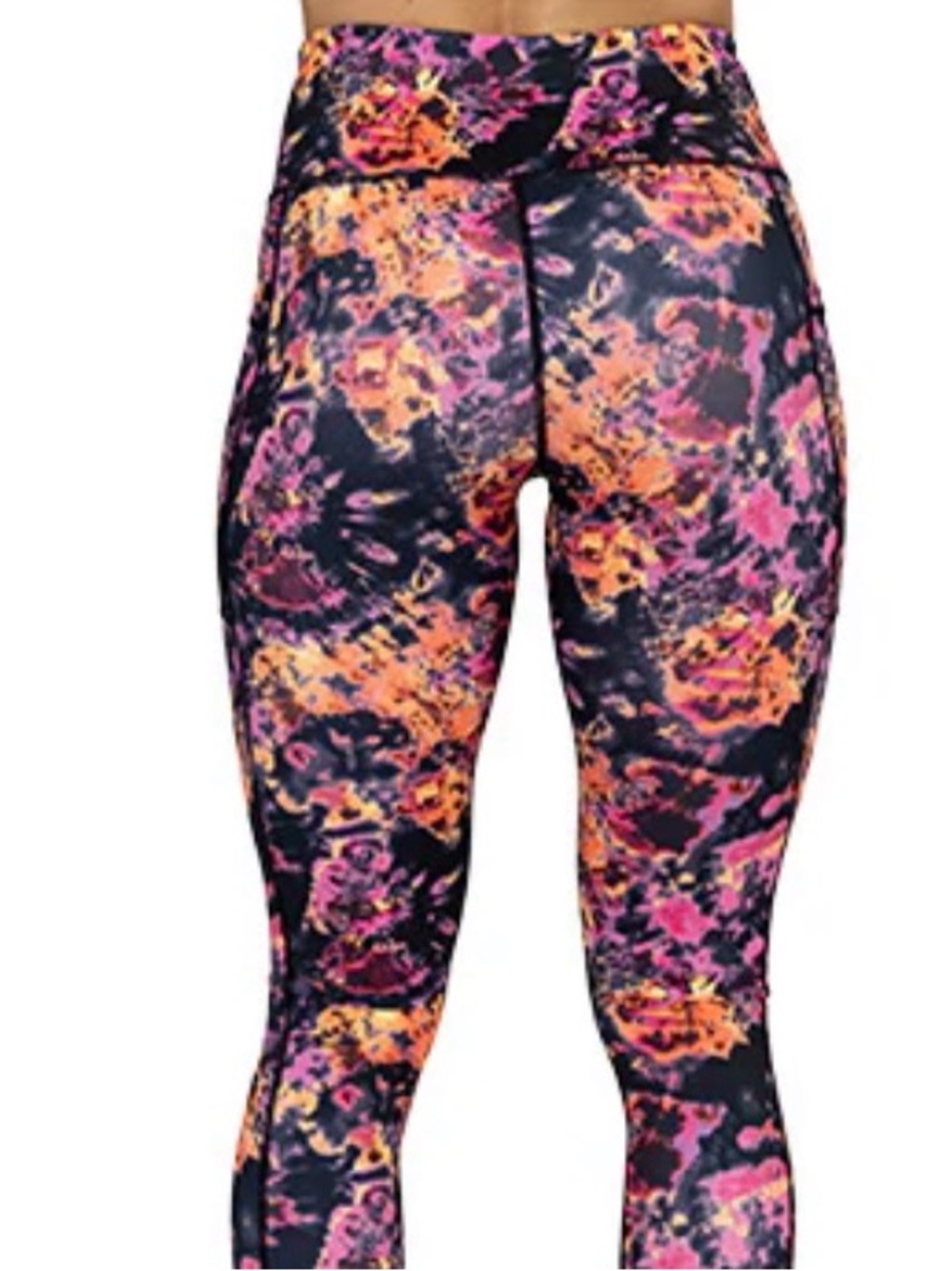CVG Acid Wash Tie-Dye (RETIRED PRINT) Capri Leggings - Picture 2 of 9